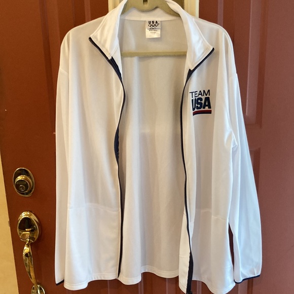 White Jacket Windbreaker XL Team USA - Picture 10 of 10